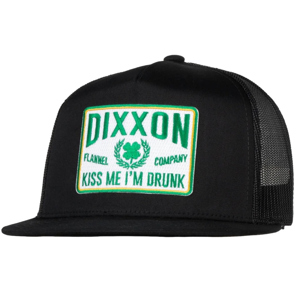 Dixxon kiss me I’m drunk flat bill trucker SnapBack